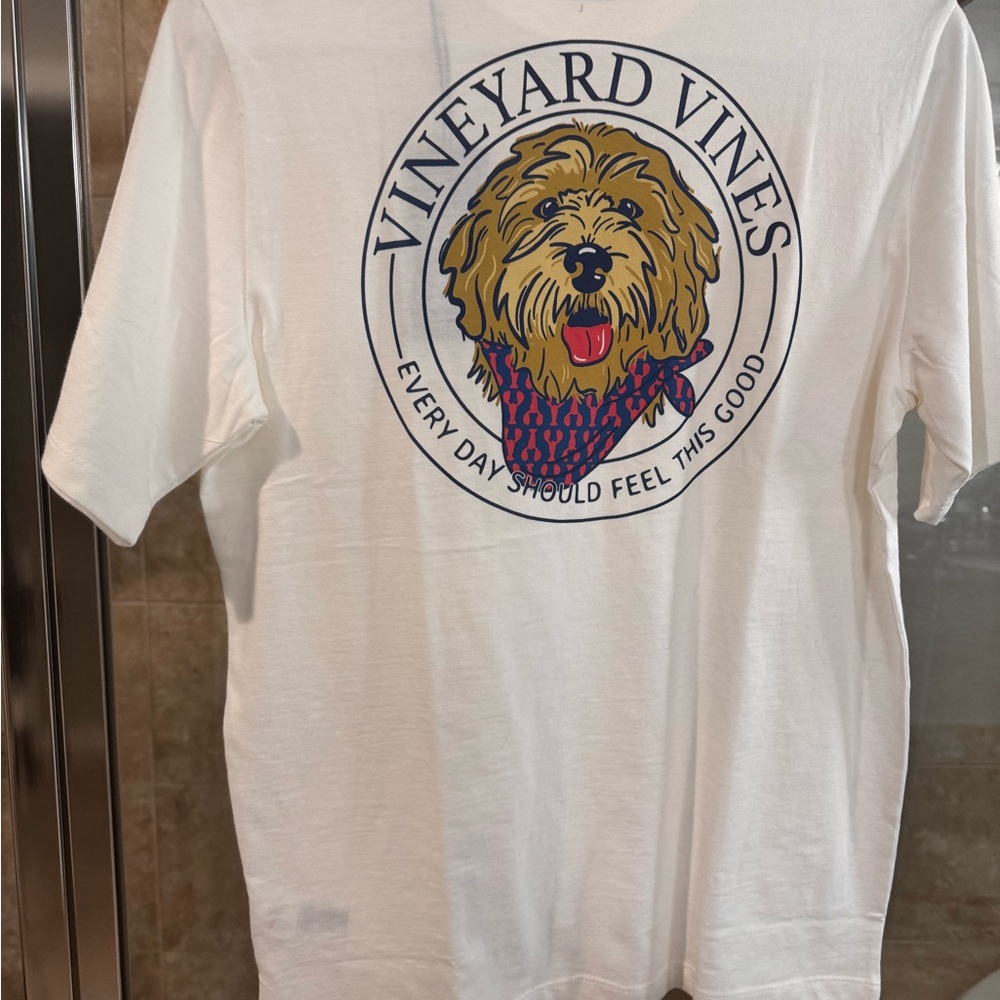 Vineyard Vines White Graphic T-Shirt